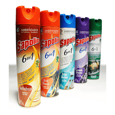 AMBIENTADOR AEROSOL 360ML SAPOLIO