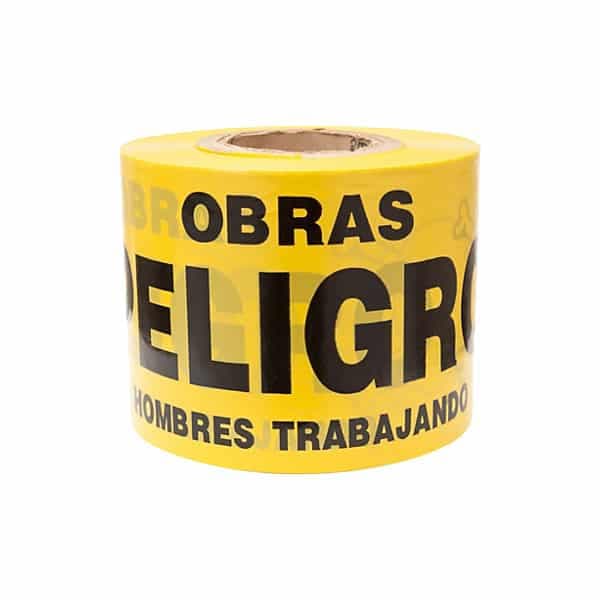 ROLLO DE CINTA DE PELIGRO AMARILLO